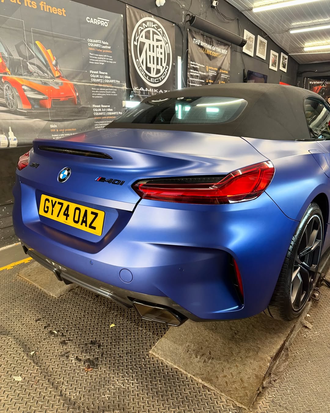 BMW Z4 140i PPF Protection